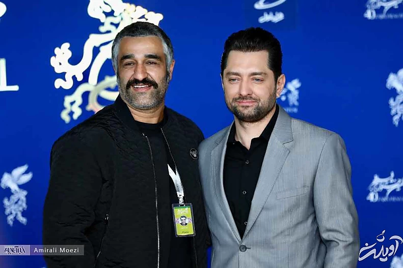 عکس - تیپ و ژست های جالب پژمان جمشیدی در جشنواره فیلم فجر